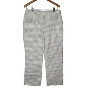 Tommy Hilfiger Golf White Polka Dot Chino Pant 10
